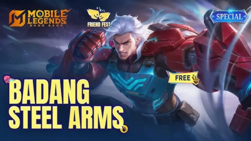 Skin Badang Steel Arms MLBB Gratis 2025: Jadwal, Cara Dapat, & Detail Animasi