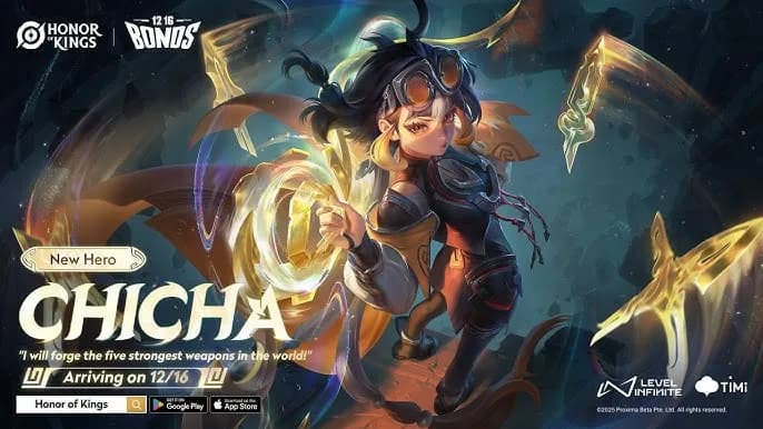 Reset Season! Update Honor of Kings Desember 2025: Kolaborasi Lord of Mysteries, Hero Baru Chicha, dan Balance Besar-besaran