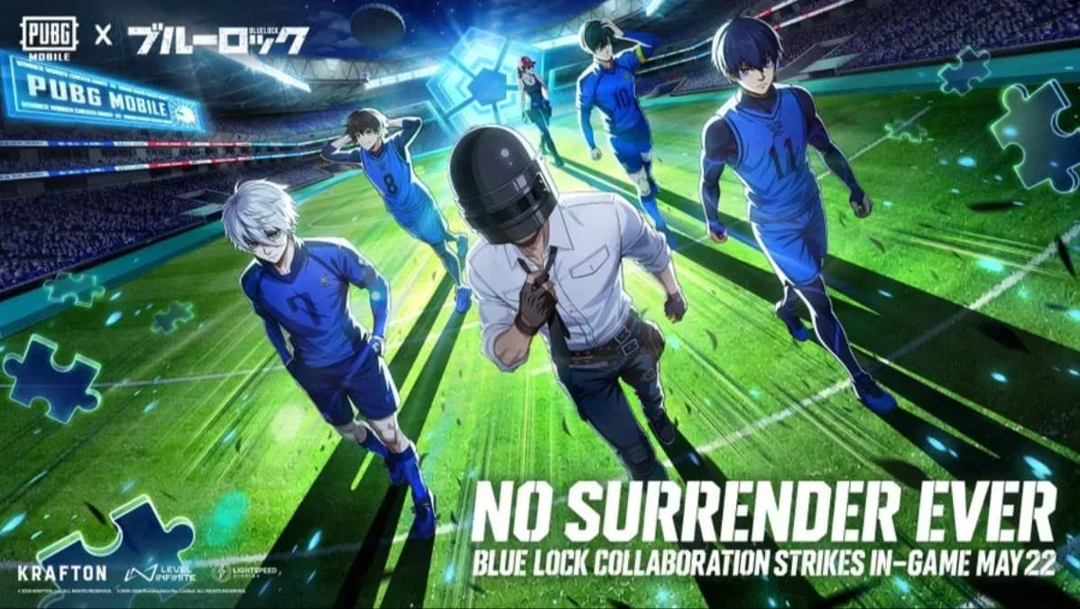 Collab PUBGM X Blue Lock: Skin Isagi, Nagi & Rin Masuk!